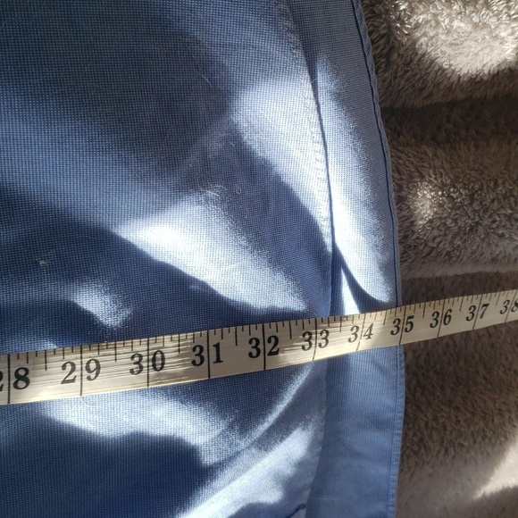 Roundtree & Yorke. Gold Label. Men's Blue; Button Down; Pocket Shirt. Sz 4XB - Picture 10 of 10